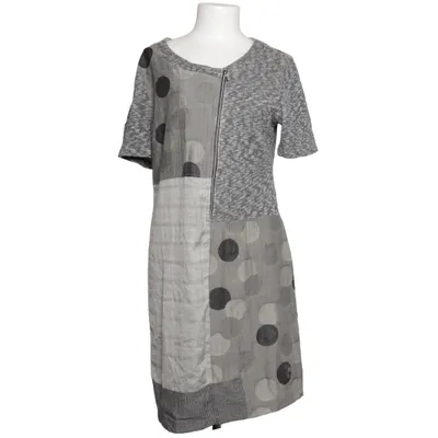 Dress (Gray, Black) from Mongul Cotton, Elastane, Polyester, Viscose
