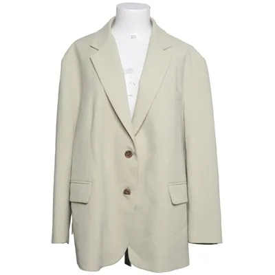 Blazer (Beige) from Frankie Shop Elastane, Polyester