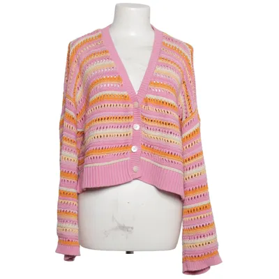 Strickjacke (Pink, Gelb, Mehrfarbig) von Tom Tailor Baumwolle