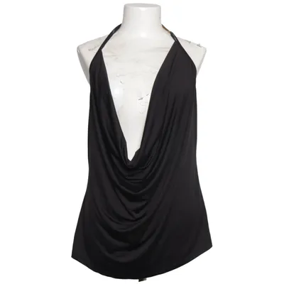 Halter neck top (Black) from StyleDome Polyester