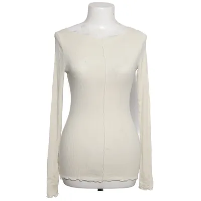 Long sleeve T-shirt (White) from Totême Elastane, Lyocell