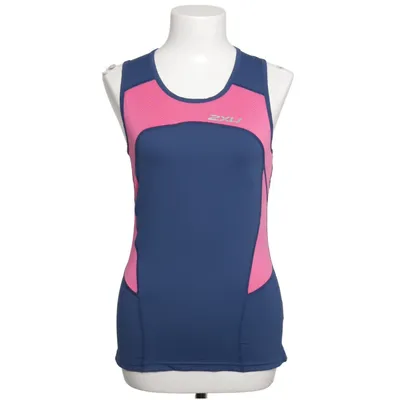 Træningstanktop (Blå, Pink) fra 2XU Elastan, Polyamid, Polyester