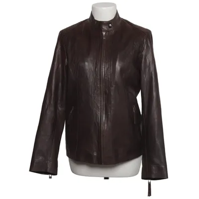 Læderjakke (Brun) fra My Own Læder, Polyester