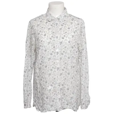 Chemise (Blanc, Bleu) de Mudo Coton
