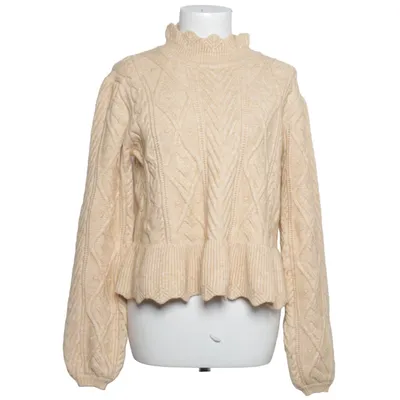 Sweater (Beige) from Zuiki Acrylic, Polyamide, Polyester