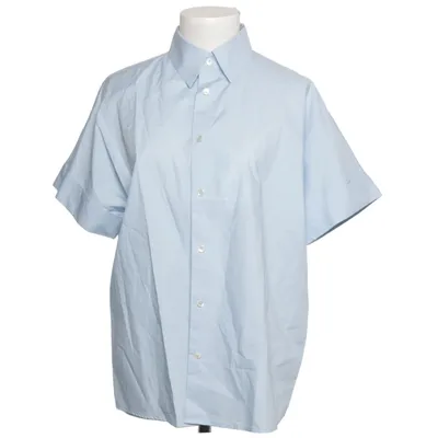 Short sleeve shirt (Blue) from Van Laack Cotton