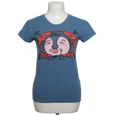 T-shirt (Blauw, Meerkleurig) van Evisu