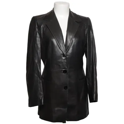 Blazer en cuir (Noir) de Insieme