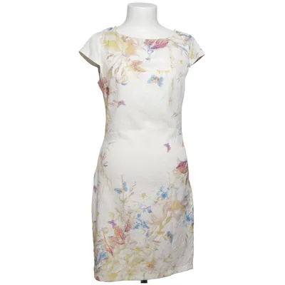 Kjole (Hvid, Flerfarvet) fra Norm Elastan, Polyester, Viscose