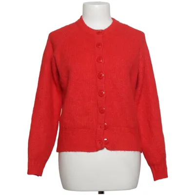 Cardigan (Rouge) de La Maille Sézane Laine d'alpaga, Élasthane, Polyamide, Polyester