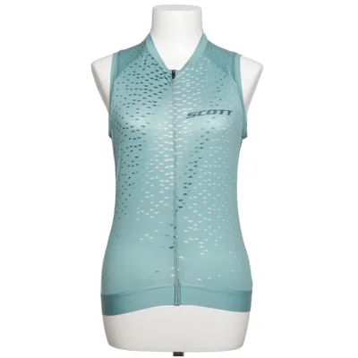 Fahrradtrikot (Grün) von Scott Elasthan, Recyceltes Polyester