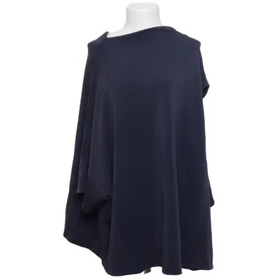 Poncho (Blauw) van Ulla Popken Elastaan, Modal, Polyester