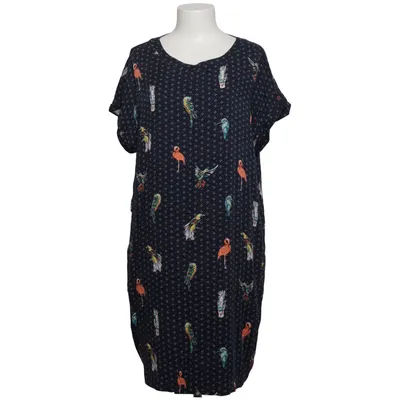 Robe (Bleu, Multicolore) de Cecil Viscose