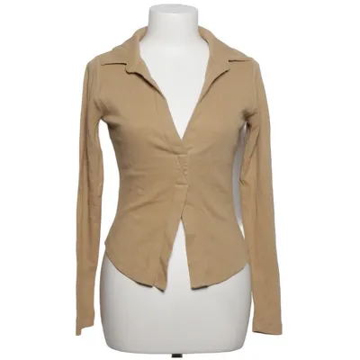 Henley shirt (Beige) from System Cotton, Elastane