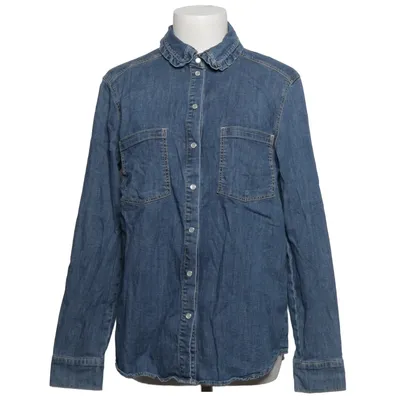 Chemise en jean (Bleu) de Oui Coton, Élasthane