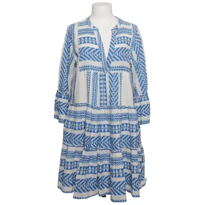 Dress (Blue, White) from Devotion Acetate