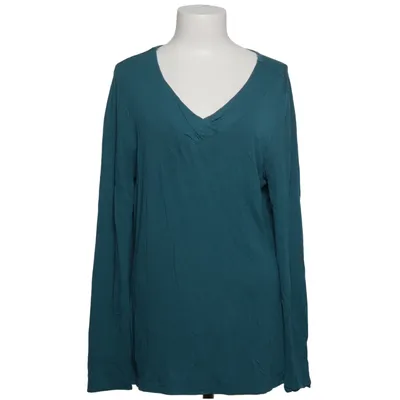 T-shirt à manches longues (Bleu) de Deerberg Élasthane, Viscose