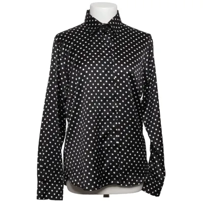Blouse (Black, White) from Nina Ricci