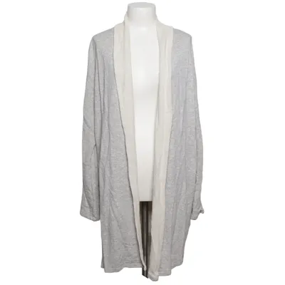 Cardigan (Gris, Beige) de Yes Yes Coton, Fibre métallique, Viscose