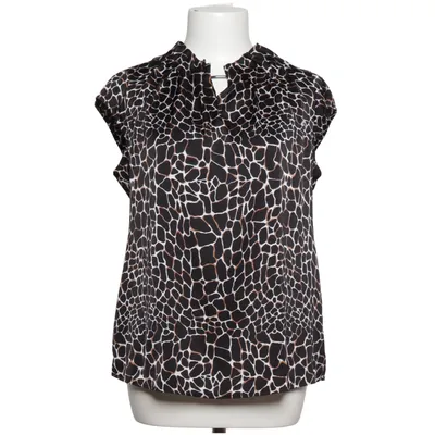 Top (Zwart, Wit, Bruin) van Comma Elastaan, Polyester