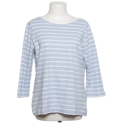 Långärmad t-shirt (Blå, Vit) från Donnell Bomull