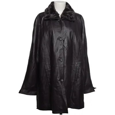 Läderkappa (Lila, Brun) från Avitano Skinn, Polyester