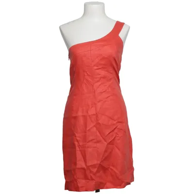 Robe (Rouge) de IKKS Cupro, Lin