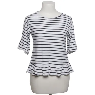 Haut (Blanc, Bleu) de ESViViD Élasthane, Viscose
