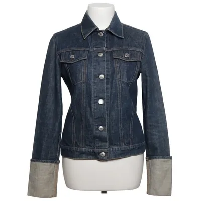 Veste en jean (Bleu) de Helmut Lang Coton