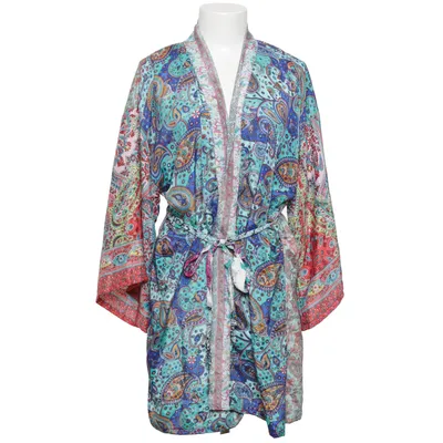 Ochtendjas (Blauw, Meerkleurig) van Boho