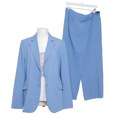 Set (Blue) from Comma Elastane, Polyester, Viscose
