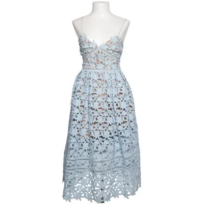 Jurk (Blauw) van Self-Portrait Elastaan, Polyester