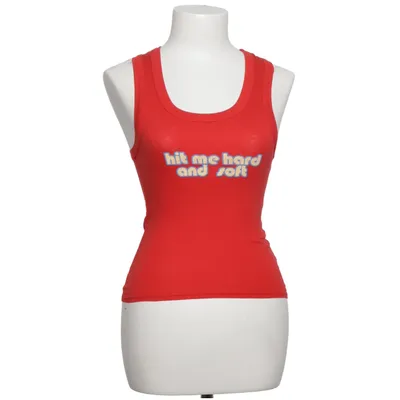 Tanktop (Rood) van Billie Eilish Katoen