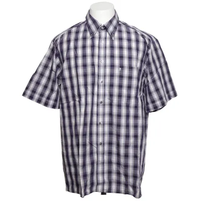 Korte mouwen shirt (Lila, Wit, Blauw) van Eterna Excellent Katoen