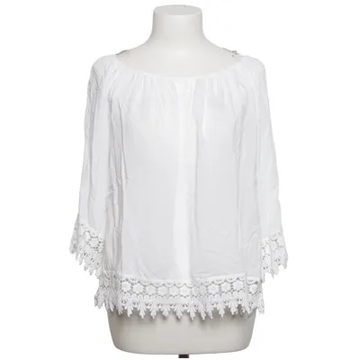 Blus (Vit) från Glamour Viskos