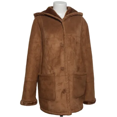 Shearling Jacke (Braun) von Attention Polyester