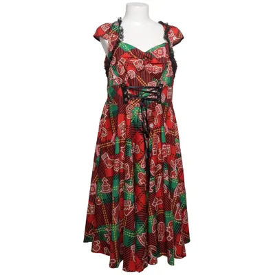Jurk (Rood, Groen, Meerkleurig) van HXY