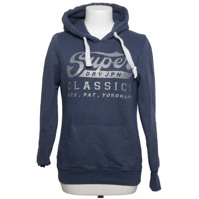 Huvtröja (Blå) från Superdry Bomull, Polyester