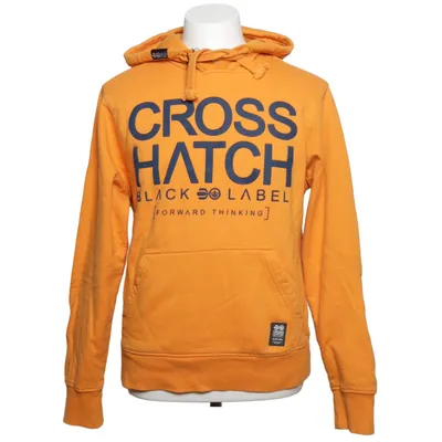 Capuchon sweater (Geel) van Crosshatch Katoen, Elastaan, Polyester