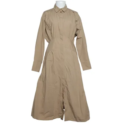 Skjortekjole (Beige) fra Rejina Pyo Bomuld