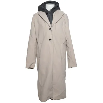Coat (Beige, Gray) from Navahoo Elastane, Polyester, Viscose