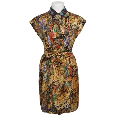 Robe (Jaune, Multicolore) de Dries van Noten