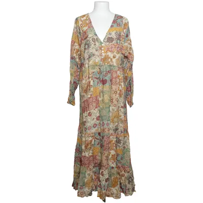 Maxi jurk (Beige, Meerkleurig) van Natura Polyamide, Viscose