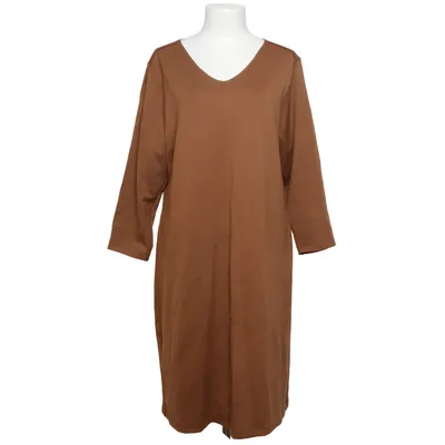Robe (Marron) de Zwillingsherz Élasthane, Polyester, Viscose