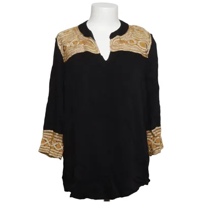 Blouse (Noir, Or) de Rita