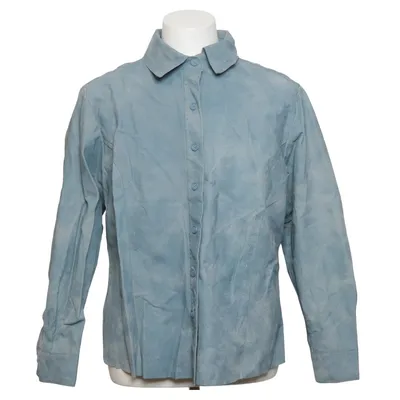 Leren jack (Blauw) van Cabela's Leer, Polyester