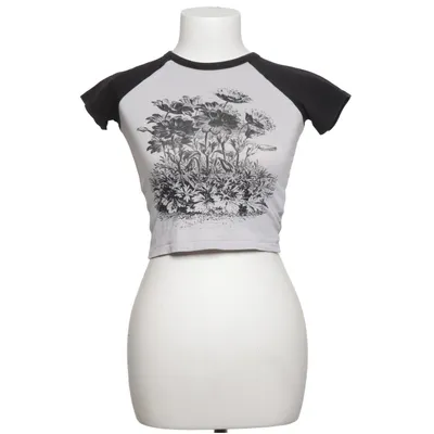 Maillot de baseball (Noir, Blanc) de Nasty Gal Coton, Élasthane