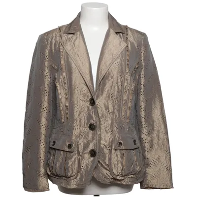 Blazer (Gold) from Zucchero Acetate, Polyamide, Polyester, Viscose
