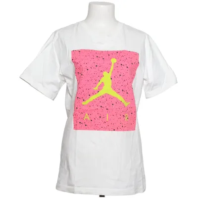 T-shirt (Blanc, Rose, Jaune) de Nike Coton