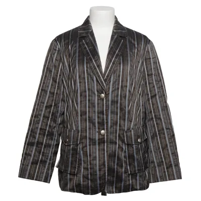 Blazer (Bruin, Blauw, Wit) van Taifun Collection Metallvezel, Polyester